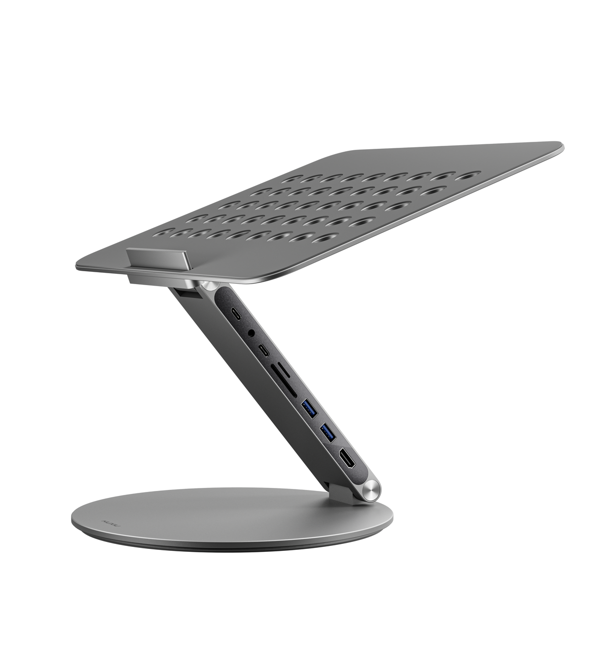 KUXIU X53 Ergonomic Laptop Stand with Built-in 8-in-1 Hub